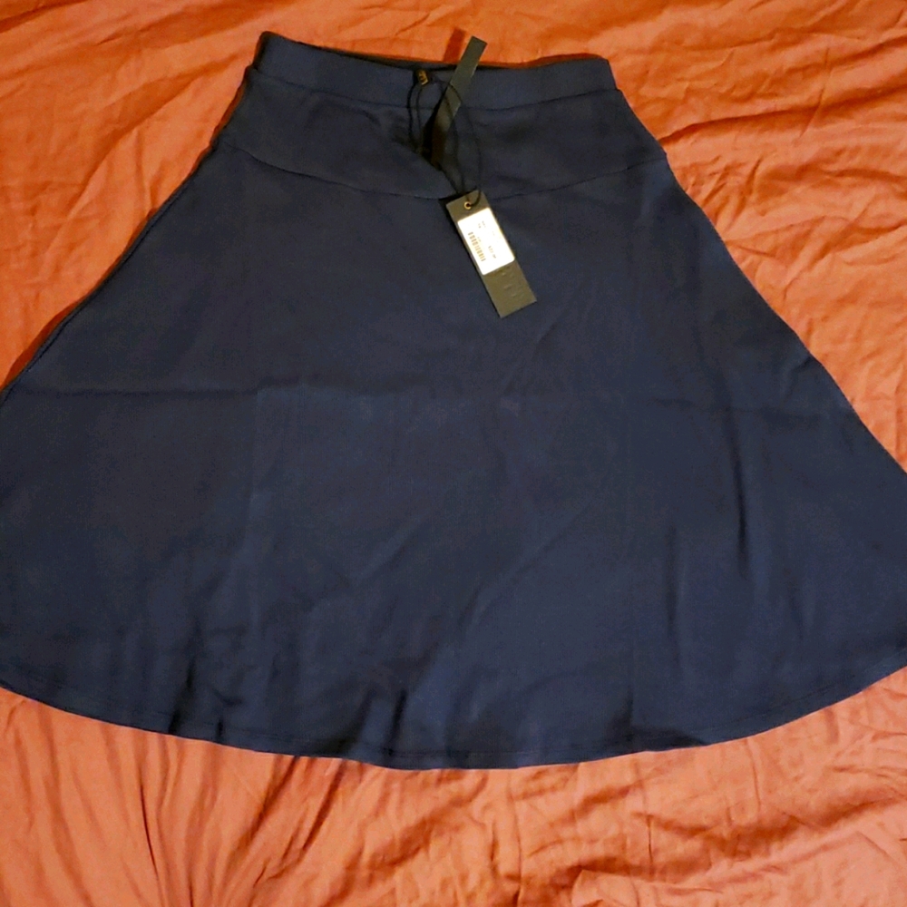 Brand new Blue flary skirt